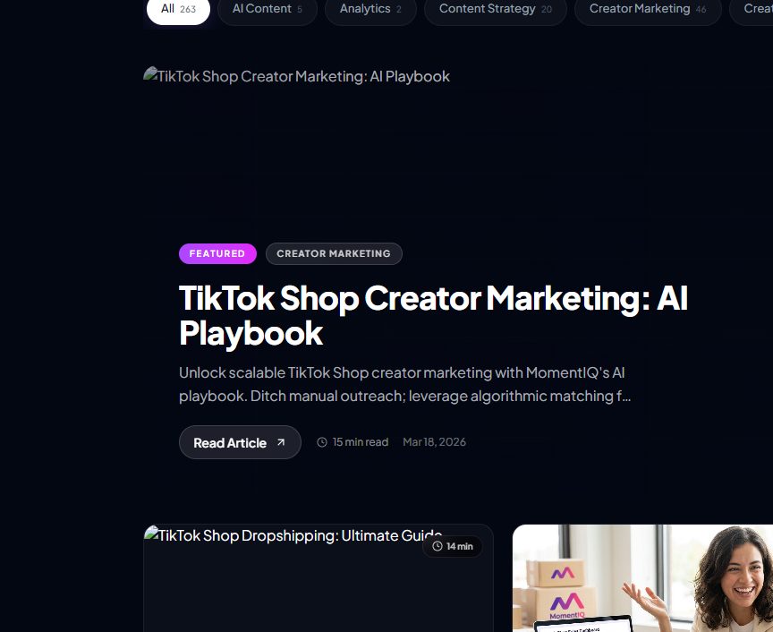 TikTok Shop Creator Marketing AI Playbook